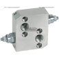 Válvula antichoque para motores orbitales OMP/OMR-OMS Caudal 50 l/min Conexiones 1/2" COMPATIBLE CON GAS - 82222