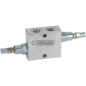 Doppelkreis-Ausgleichsventil Durchflussrate 70 l/min Anschlüsse 1/2" GAS KOMPATIBEL - 80604
