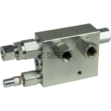 Valve de basculement de charrue DOUBLE EFFET avec alignement de charge COMPATIBLE - 84113 | NewgardenAgri.com