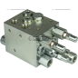 DOUBLE-ACTING plow tipping valve with load alignment with tractor in the furrow COMPATIBLE - 84115