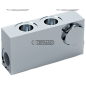 valvola bloc.pilot.DE compatta 3/8" Portata 20 l/min Attacchi V1-V2-C1-C2 3/8" Gas COMPATIBILE - 84237