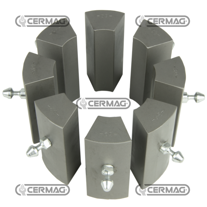 Kit of 6 clamps for MRB137 EVO-R COMPATIBLE pipe presses - 83660