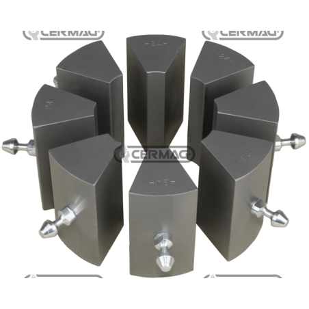 Kit of 9 clamps for MRB137 EVO-R COMPATIBLE pipe clamps - 83661 | NewgardenAgri.com