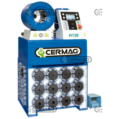 TUBOMATIC H130 ES digital pipe press Pressing force 190 t 6 spirals 1"1/4 Inch COMPATIBLE - 83034 | NewgardenAgri.com