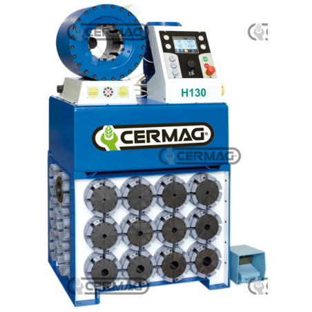 TUBOMATIC H130 ES digital pipe press Pressing force 190 t 6 spirals 1"1/4 Inch COMPATIBLE - 83034 | NewgardenAgri.com