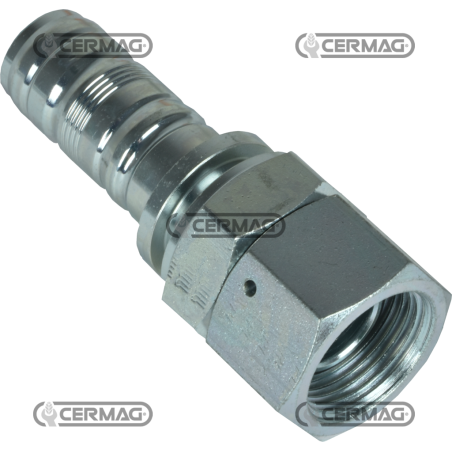 Female o-ring fitting Hose 1" inch Thread - T 1" Gas COMPATIBLE - 81878 | NewgardenAgri.com