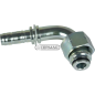 Female fitting DIN 90° heavy series through nut Pipe 1"1/4 inch Thread - T M52x2 COMPATIBLE - 81894