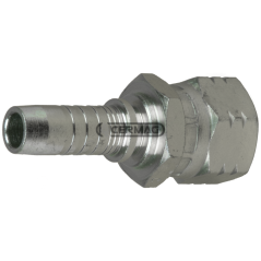 Straight female fitting - KOMATSU series Hose diameter 1/4" - 6 mm Thread M14x1.5 COMPATIBLE - 82586 | NewgardenAgri.com