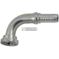 Fitting with 90° flange - KOMATSU type Pipe diameter 5/8" - 16 mm Flange 5/8" COMPATIBLE - 82597
