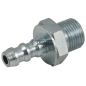 Male fitting for low pressure Hose diameter 1/2" - 13 mm Thread 1/2" Gas COMPATIBLE - 81937