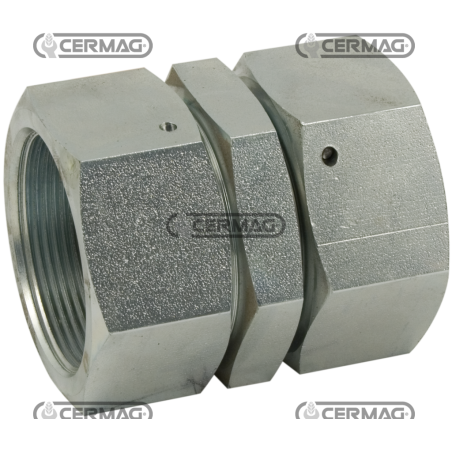 Boquillas de conexión hembra - Tuercas giratorias hembra Rosca - A 1/4" Gas COMPATIBLE - 81143 | NewgardenAgri.com