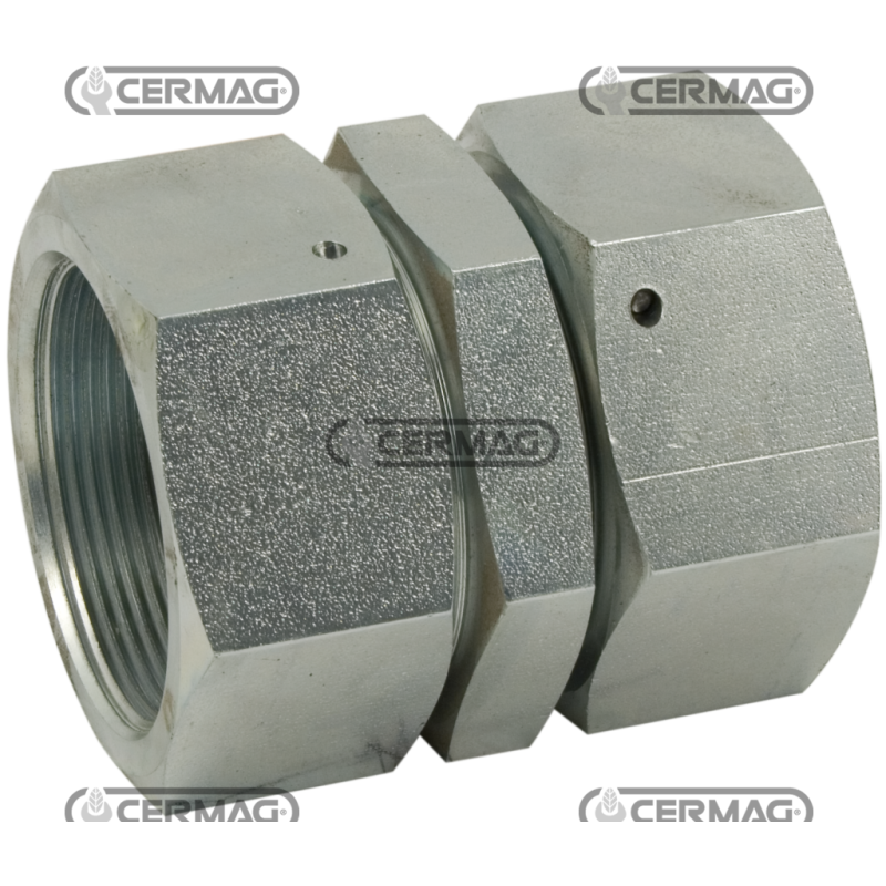 Anschlussnippel mit Innengewinde - Überwurfmuttern mit Innengewinde - A 1" Gaskompatibel - 82728