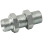 Niples de mamparo con rosca contratuerca - A 3/8" pulgada COMPATIBLE - 81561