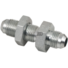 Niples pasamuros rectos Rosca JIC 37° - R 7/8" UNF COMPATIBLE - 83498 | NewgardenAgri.com