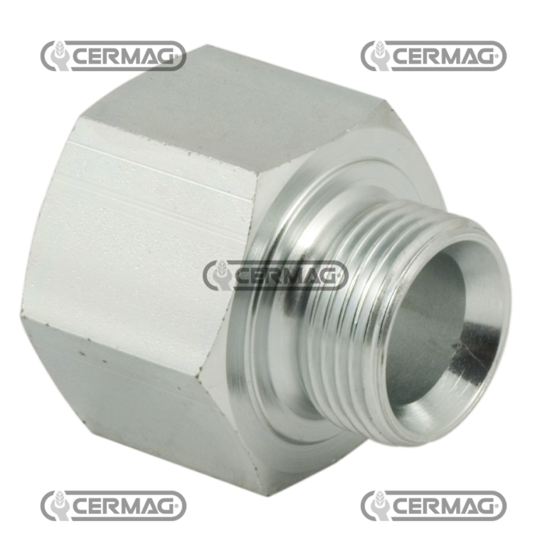Riduzione maschio - femmina Filetto M18x1,5 - 3/8" Gas COMPATIBILE - 81164