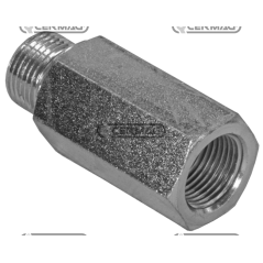 Männlich-weibliches Verlängerungsgewinde 3/8" Gaslänge - E 52 mm KOMPATIBEL - 80311 | NewgardenAgri.com