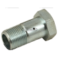 Drilled screw with calibrated hole Thread 1/2" Gas Hole diameter 1 mm COMPATIBLE - 83518