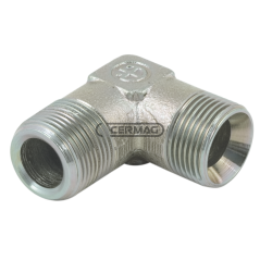 Raccord coudé 90° Filetage mâle - R 1/2" Gaz COMPATIBLE - 82964 | NewgardenAgri.com