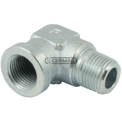 Adaptador L Rosca macho - hembra - F 3/8" Gas COMPATIBLE - 81175 | NewgardenAgri.com