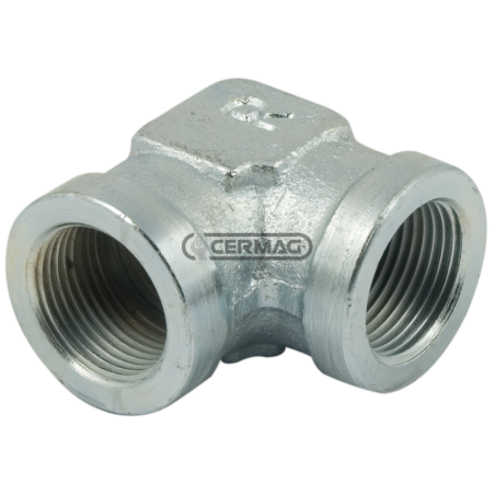Adaptateur en L femelle - Filetage femelle - F 3/4" Gaz COMPATIBLE - 81173 | NewgardenAgri.com