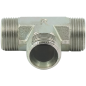 Adaptador T con conexión rosca macho - H 3/4" Gas COMPATIBLE - 81169