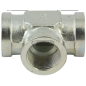 Adaptador en T con conexión rosca hembra - H 3/8" Gas COMPATIBLE - 81178