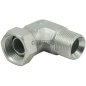 Adattatore a 90° maschio - femmina dado girevole Filetto - R 3/8" Gas COMPATIBILE - 82967