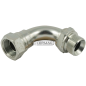 Adattatore a 90° maschio - femmina Filetto - F 1"1/4 Gas COMPATIBILE - 83100