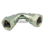 Adattatore a 90° femmina - femmina Filetto 1/2" Gas COMPATIBILE - 80812