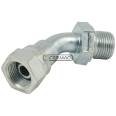 Adaptador rosca 45° macho - hembra - F 3/4" Gas COMPATIBLE - 83576 | NewgardenAgri.com