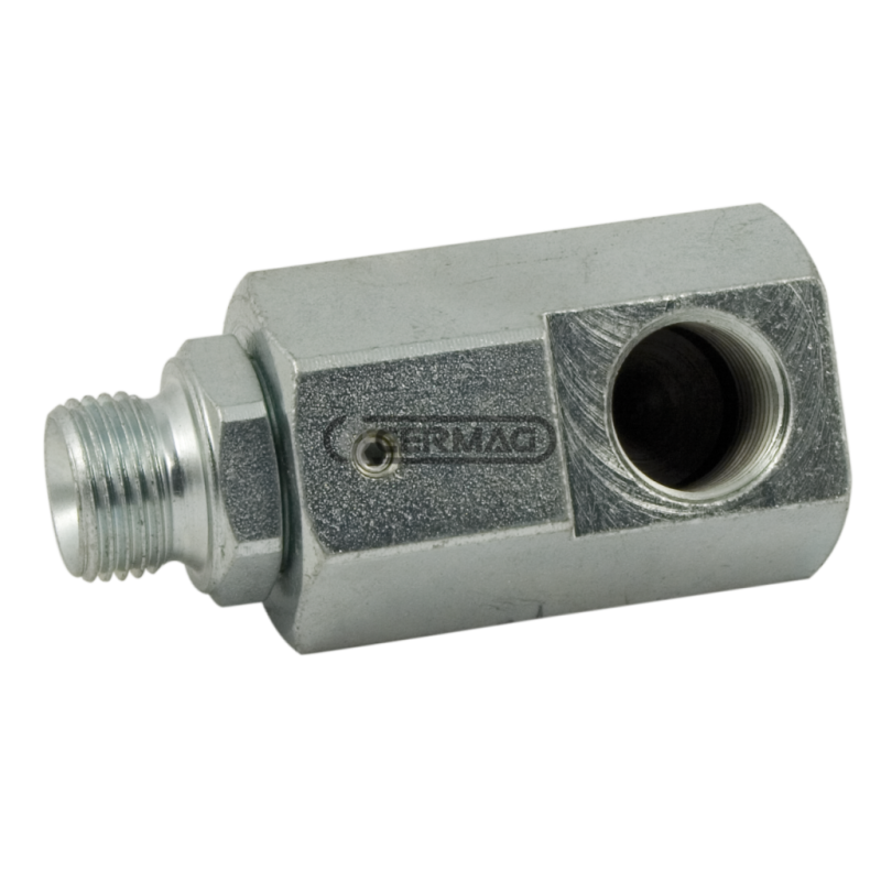 Giunto girevole a 90° Filetto - A 1" Gas COMPATIBILE - 83225