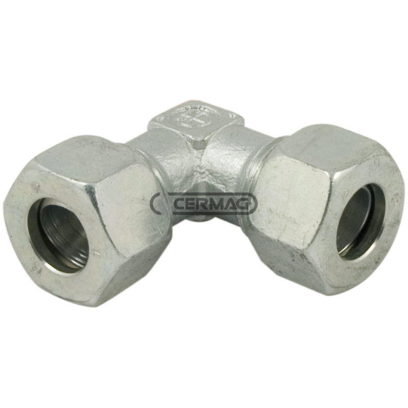 Intermediate L-shaped fitting Pipe diameter 22 mm COMPATIBLE - 82957