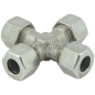 Intermediate cross fitting Pipe diameter 10 mm COMPATIBLE - 81777