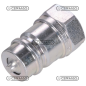 MALE valve quick coupling - interchangeable ISO NV Series 1/2" coupling COMPATIBLE - 80352