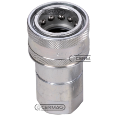 Acoplamiento rápido HEMBRA a válvula Serie NV Acoplamiento 1/2" COMPATIBLE - 80557 | NewgardenAgri.com