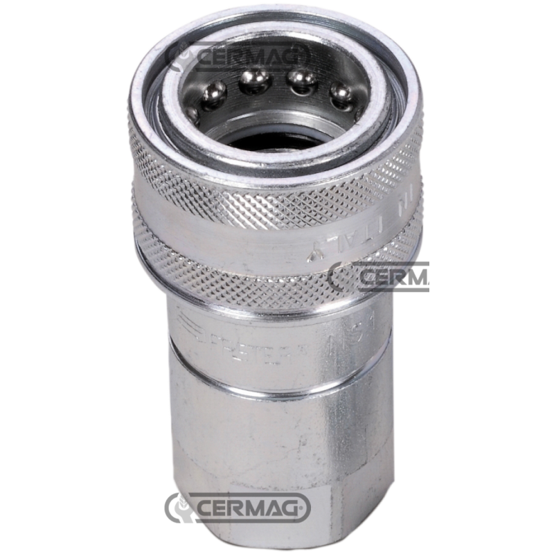 Raccord rapide FEMELLE Boule - interchangeable Série ISO NS Raccord 1/2" COMPATIBLE - 80364