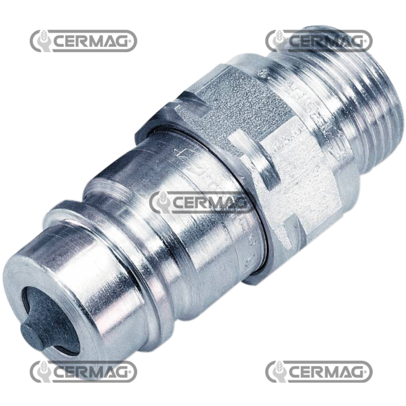 MALE PUSH-PULL coupling with olive CNV Series 1/2" coupling COMPATIBLE - 84276