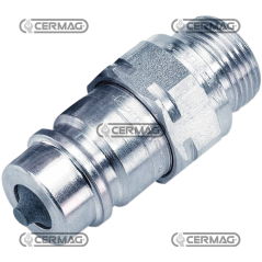 Raccord MÂLE PUSH-PULL avec olive Série CNV Raccord 1/2" COMPATIBLE - 84278 | NewgardenAgri.com