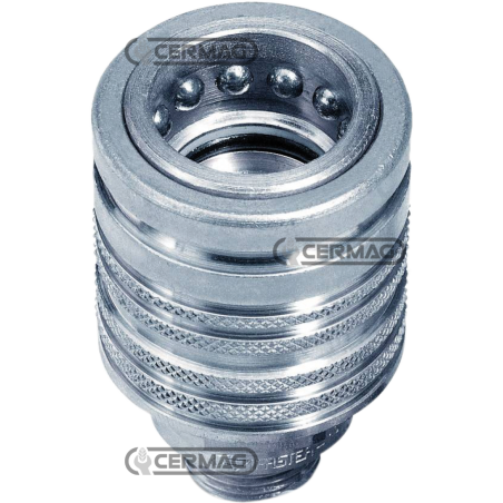 WEIBLICHE PUSH-PULL-Kupplung mit Spinner CPV-Serie 1/2"-Kupplung KOMPATIBEL - 80370 | NewgardenAgri.com