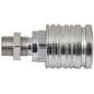 Acoplamiento PUSH-PULL HEMBRA tipo mampara tipo CPV Serie Acoplamiento 1/2" COMPATIBLE - 83601