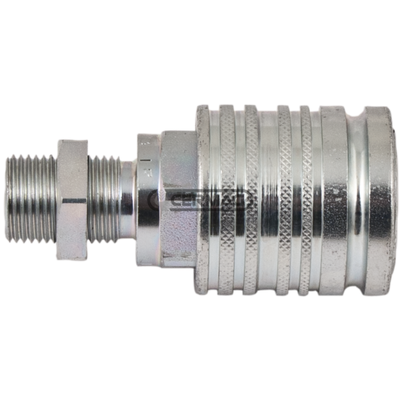 Raccord FEMELLE PUSH-PULL type cloison type CPV Série Raccord 1/2" COMPATIBLE - 83603