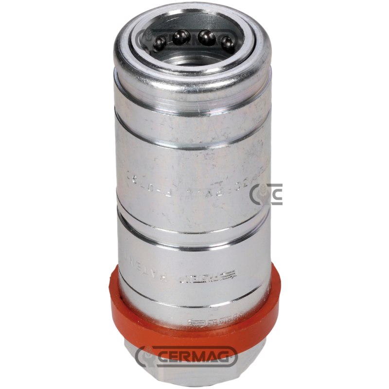 FEMALE PUSH-PULL coupling for rigid pipes Series 3CFPV - 3CFHF 1/2" coupling COMPATIBLE - 80558