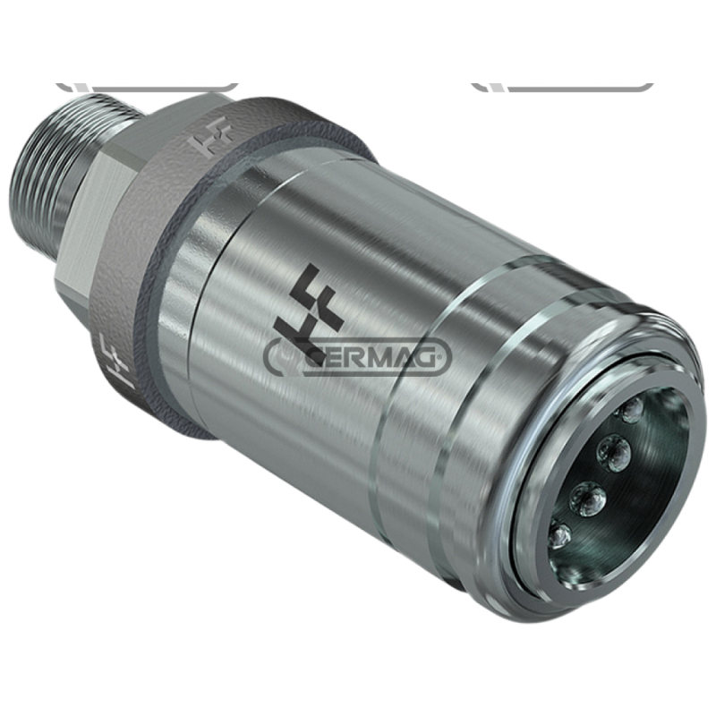FEMALE coupling for high flow rates 4SKHF Series 1/2" coupling COMPATIBLE - 83968