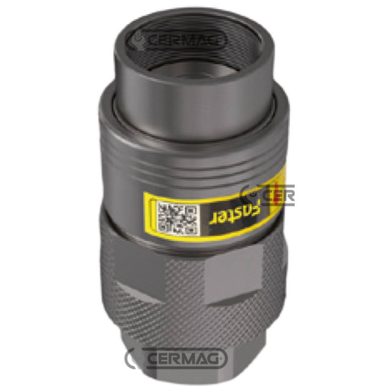 FEMALE quick coupling with flat face FHV Series 3/8" coupling COMPATIBLE - 84063