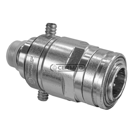 WEIBLICHE Ventilkupplung – Doppelter Ölsammelanschluss Serie 6DNPV 1/2-Zoll-Kupplung KOMPATIBEL – 84241 | NewgardenAgri.com