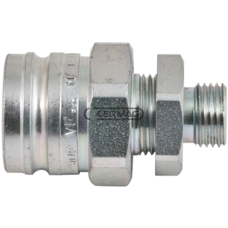 Braking valve MALE part Connection M18x1.5 - M20x1.5 COMPATIBLE - 80822