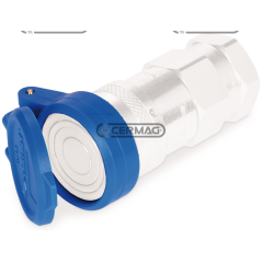 Tapón automático para acoples rápidos cara plana Tamaño 3/8" COMPATIBLE - 81490 | NewgardenAgri.com