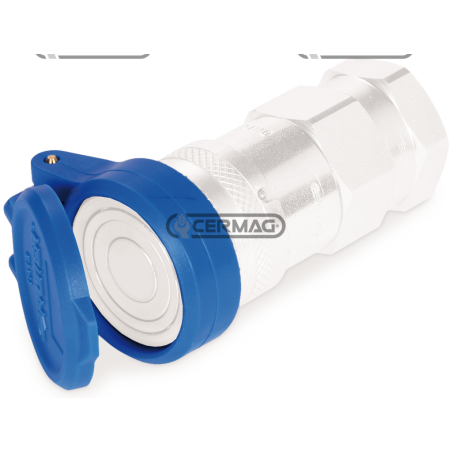 Bouchon automatique pour raccords rapides à face plate Taille 3/8" COMPATIBLE - 81490 | NewgardenAgri.com