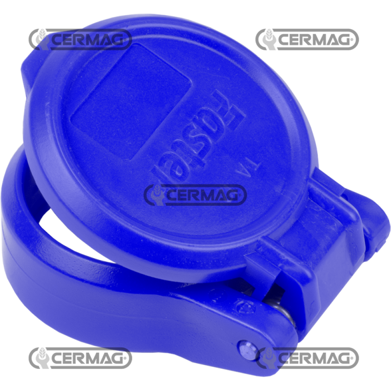 Automatic cap for 1/2" PUSH-PULL quick couplings Color Blue COMPATIBLE - 80575
