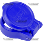 Automatic cap for 1/2" PUSH-PULL quick couplings Color Blue COMPATIBLE - 80575